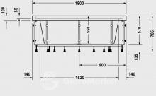 Фото товара Акриловая ванна Duravit Blue Moon 700169