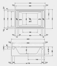 Фото товара Акриловая ванна Duravit Sundeck 700196