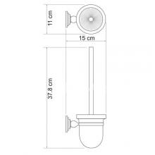 Фото товара Щетка для унитаза Wasserkraft Ammer K-7027