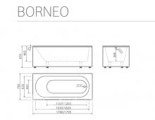 Фото товара Ванна Esse Borneo 180