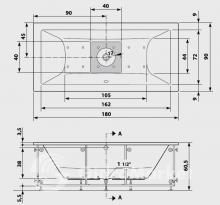 Фото товара Акриловая ванна Albatros Design Ground 189