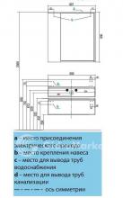 Фото товара Комплект мебели для ванной Акватон Ричмонд 80 черный