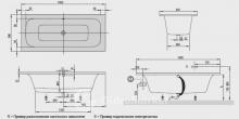 Фото товара Акриловая ванна Villeroy Boch Loop Friends 190x90 Duo