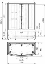 Фото товара Душевой бокс Радомир Элис 2