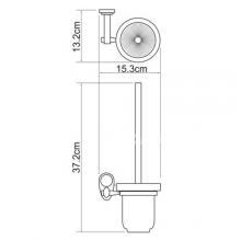 Фото товара Щетка для унитаза Wasserkraft Main K-9227