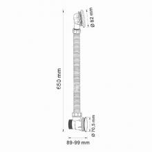 Фото товара Слив-перелив для ванны Wasserkraft A054