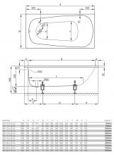 Фото товара Стальная ванна Bette Form 3970 AD, PLUS, AR