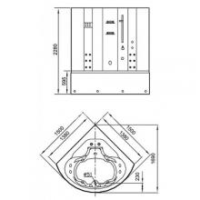 Фото товара Душевой бокс Eago DA324HF3
