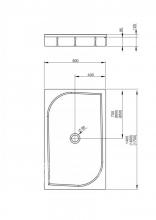 Фото товара Панель Radaway Paros D1400 MOD8014-03-1 (Универс)