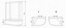 Фото товара Душевая кабина Timo Standard T-1110 L/R