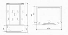 Фото товара Душевой бокс Timo T-7770