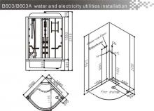 Фото товара Душевая кабина SSWW B603А