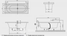 Фото товара Акриловая ванна Villeroy Boch Loop Friends 170x75 Solo Oval