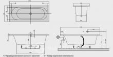 Фото товара Акриловая ванна Villeroy Boch Loop Friends 170x70 Solo Oval