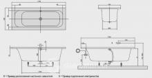 Фото товара Акриловая ванна Villeroy Boch Loop Friends 170x70 Solo