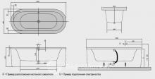 Фото товара Акриловая ванна Villeroy Boch Loop Friends 180x80 BA 180 LFO 7PDV