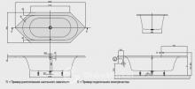 Фото товара Акриловая ванна Villeroy Boch Loop Friends 205x90 Hexagonal Oval