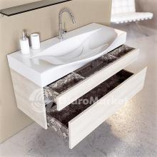Фото товара Мебель для ванной Aqwella 5* Bergamo 80 белый подвесной