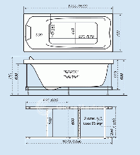 Фото товара Ванна Тритон Чарли