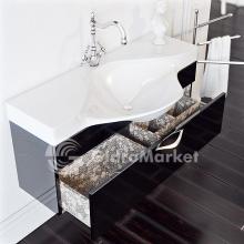 Фото товара Мебель для ванной Aqwella 5* Broadway 110 (черный)