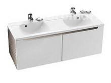 Фото товара Комплект мебели для ванной Ravak Classik SD-1300 эспрессо/белая