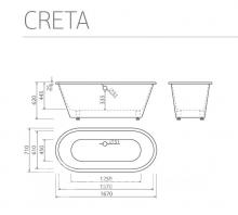 Фото товара Ванна Esse Creta