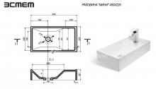 Фото товара Раковина Эстет Мини