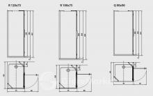 Фото товара Душевой уголок Albatros Extend enclosure + tray