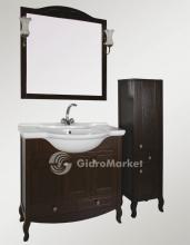 Фото товара Комплект мебели для ванной Флоренция 105 бук тироль