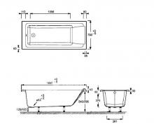 Фото товара Акриловая ванна Jacob Delafon Sofa 170x75 E60515RU-01