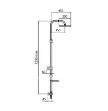 Фото товара Душевая панель 	Novellini EASY 2 EASY2T-K