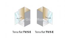 Фото товара Душевая дверь Kolpa-san Terra flat TV/S 90 E