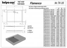 Фото товара Поддон для душа Kolpa San Flamenco 70x70