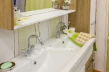 Фото товара Комплект мебели для ванной Sanflor Ларго 120 швейцарский вяз