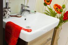 Фото товара Комплект мебели для ванной Sanflor Ларго 60 венге/швейцарский вяз