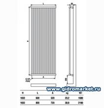 Фото товара Дизайн-радиатор Neoinox Line