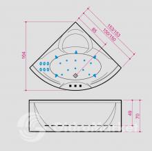 Фото товара Ванна Balteco Lotus 15