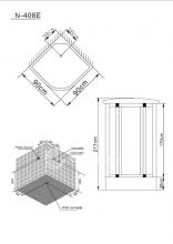Фото товара Душевая кабина Nautico 408E