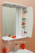 Фото товара Комплект мебели для ванной Sanflor Муза 65 белый глянец