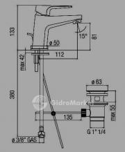 Фото товара Смеситель для раковины Nobili Nobi NB4118/1