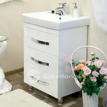 Фото товара Комплект мебели для ванной Sanflor Одри 60 напольная