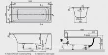 Фото товара Акриловая ванна Villeroy Boch Acrylic Omnia Architectura 160х70