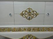 Фото товара Мебель для ванной Tessoro Versailles перламутр с золотом