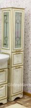 Фото товара Комплект мебели для ванной Sanflor Адель 82 белый/патина золото