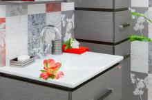 Фото товара Комплект мебели для ванной Sanflor Торонто 60 венге/орфео серый