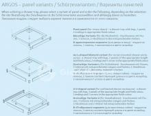 Фото товара Душевой поддон Radaway Argos C1000 с ножками 4ACN1010-02