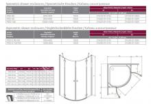 Фото товара Душевой угол Radaway Torrenta PDD 100