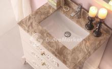 Фото товара Мебель для ванной Tessoro Corso 80 белый глянец