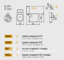 Фото товара Унитаз Sanindusa Easy 3/5