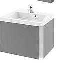 Фото товара Комплект мебели для ванной Ravak SD 10° 650 L серый